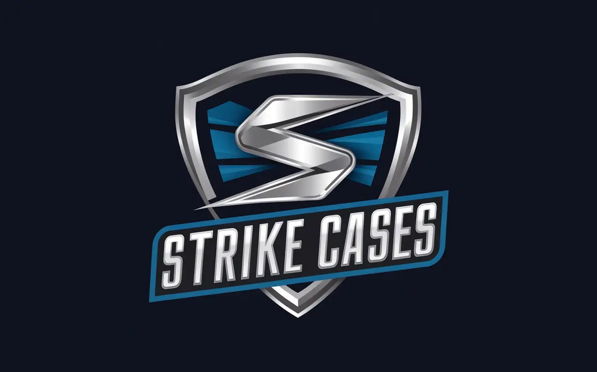 Striking-Case-Logo-Design-Illustration-of-Legal-Cases