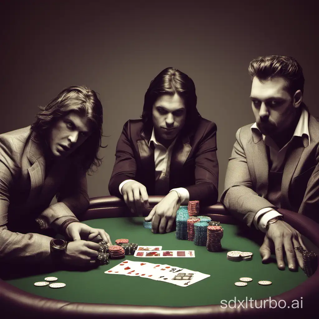 People-Playing-Poker-Game-in-Casino-Setting