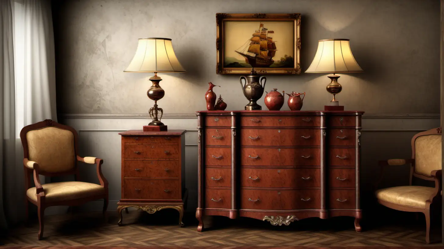 antiques by moving company .
need professional & realistic images.
Use American  in the image, if needed