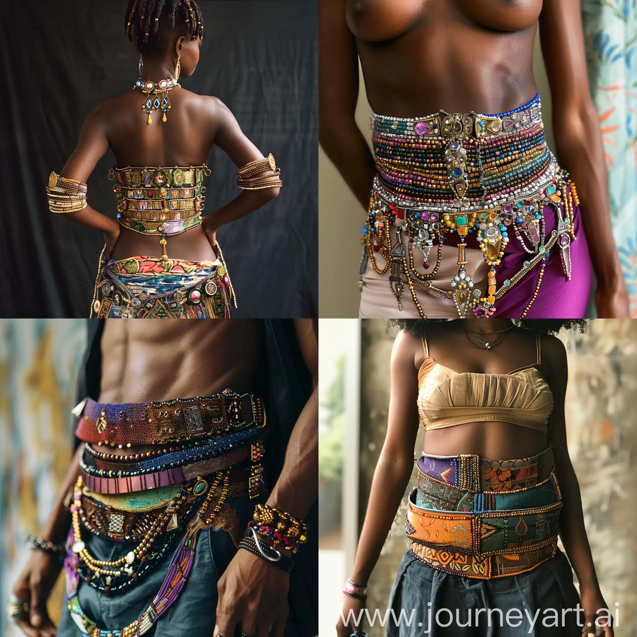 Stylish-African-American-Woman-with-Vibrant-Waistbeads-Fashion-Artistic-Portrait