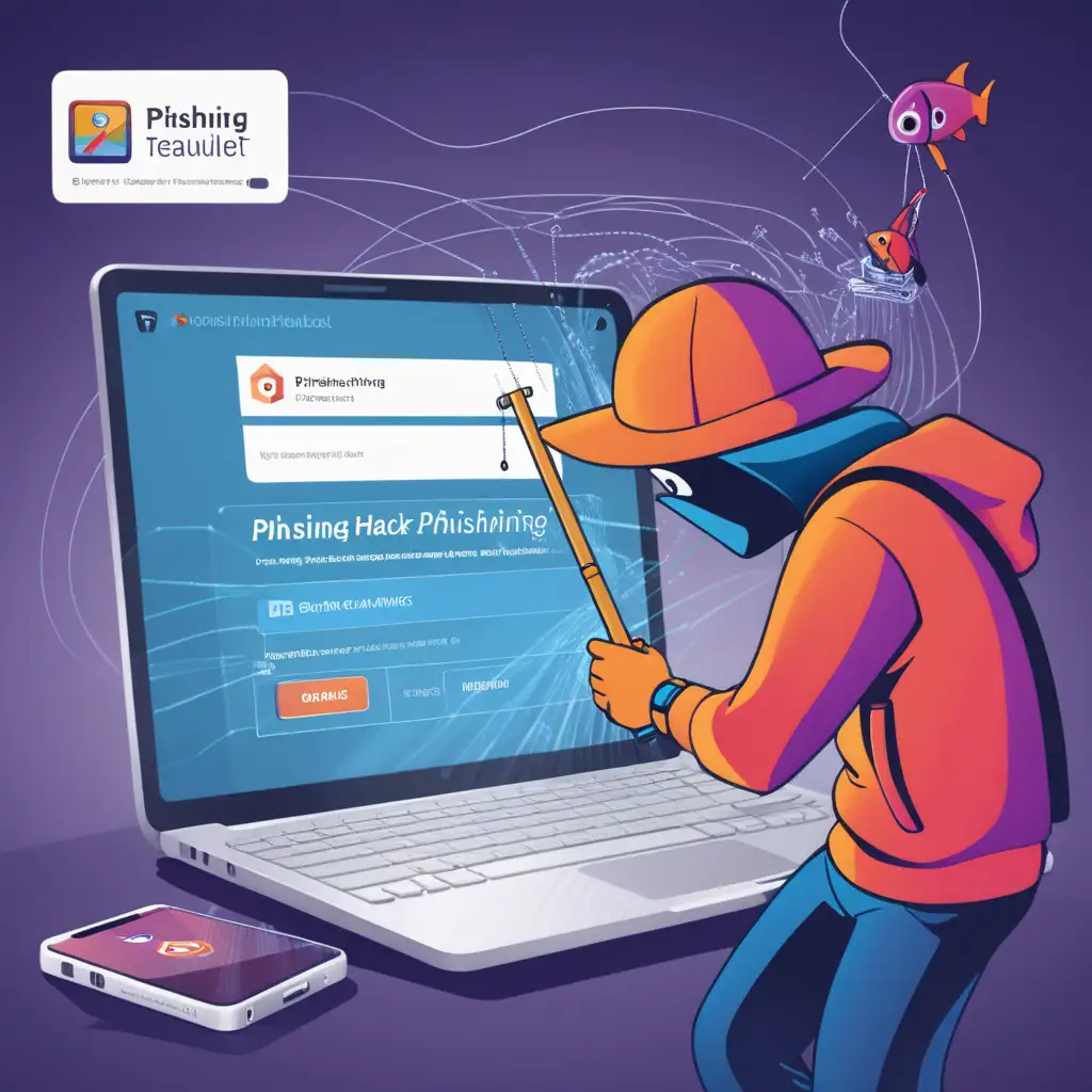 Colored image: Interactive Phishing Hack Awareness video