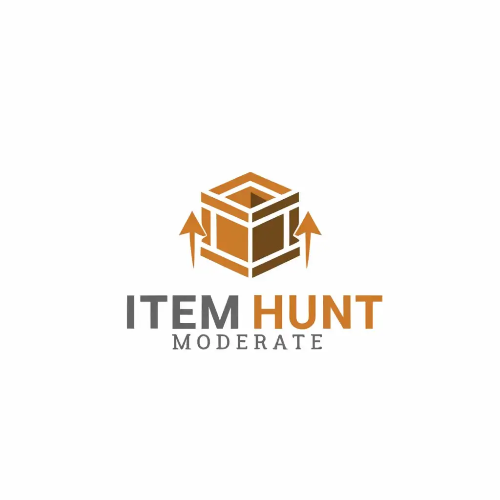 a logo design,with the text "Item hunt", main symbol:item hunt,Moderate,clear background