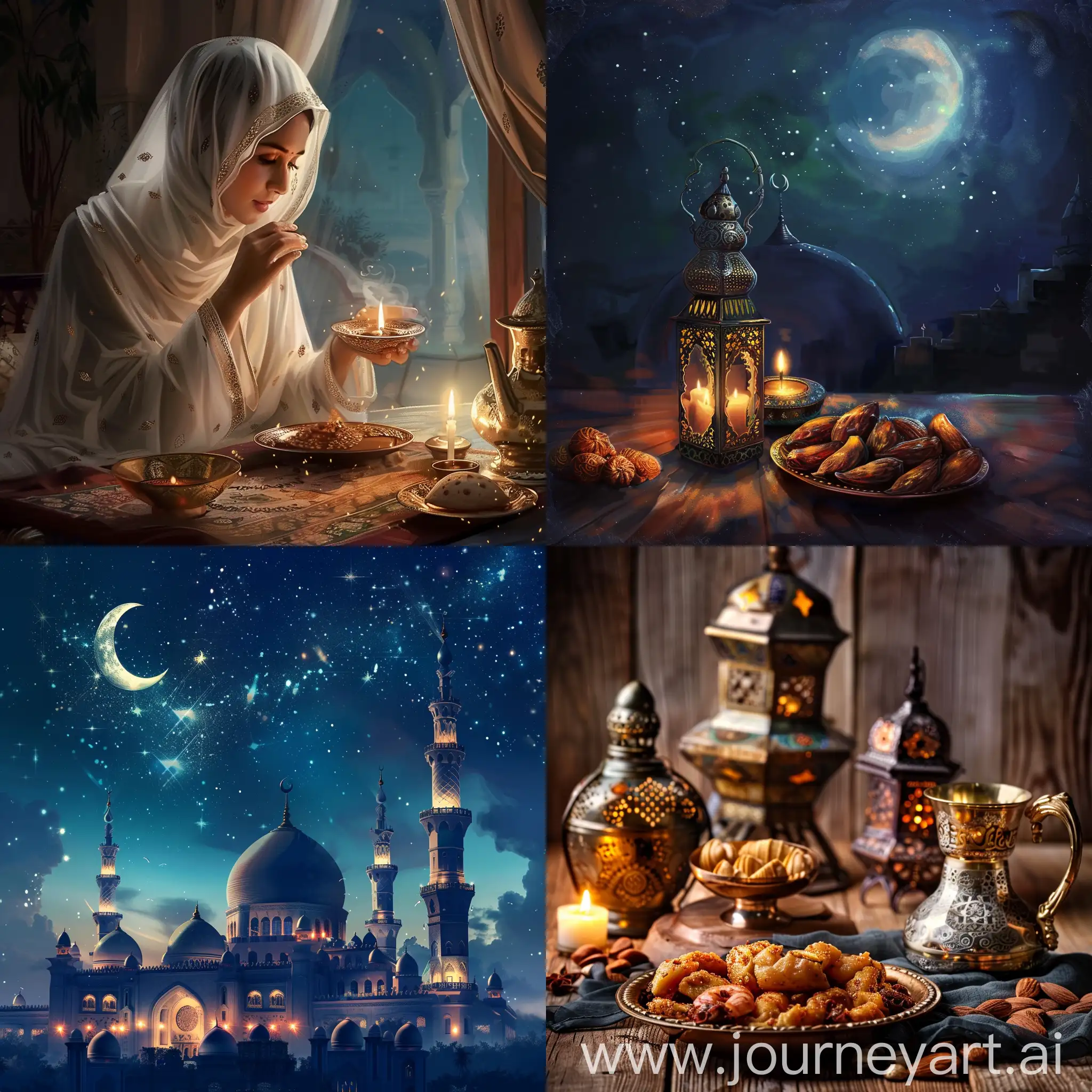 Joyful-Ramadan-Celebration-with-Traditional-Decorations