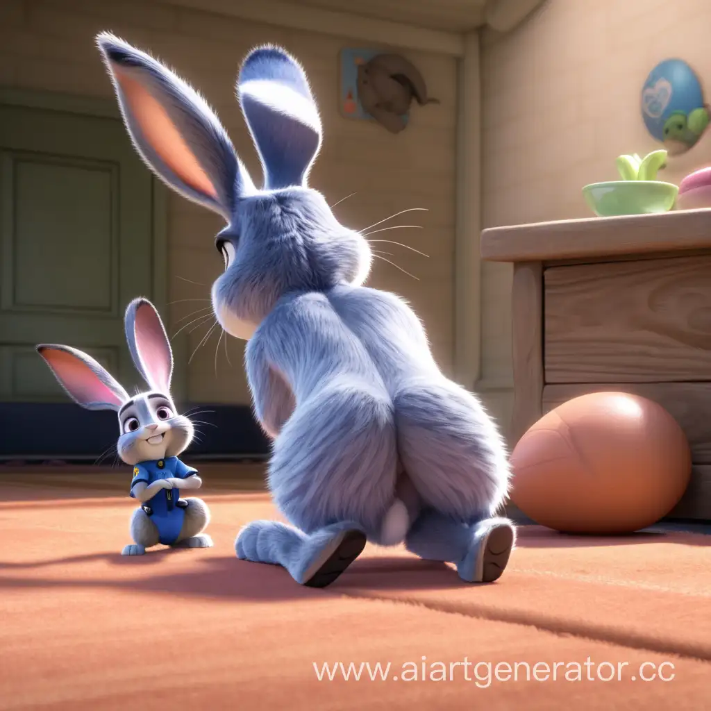 Curious-Judy-Hopps-Observes-Fellow-Rabbits-Activities