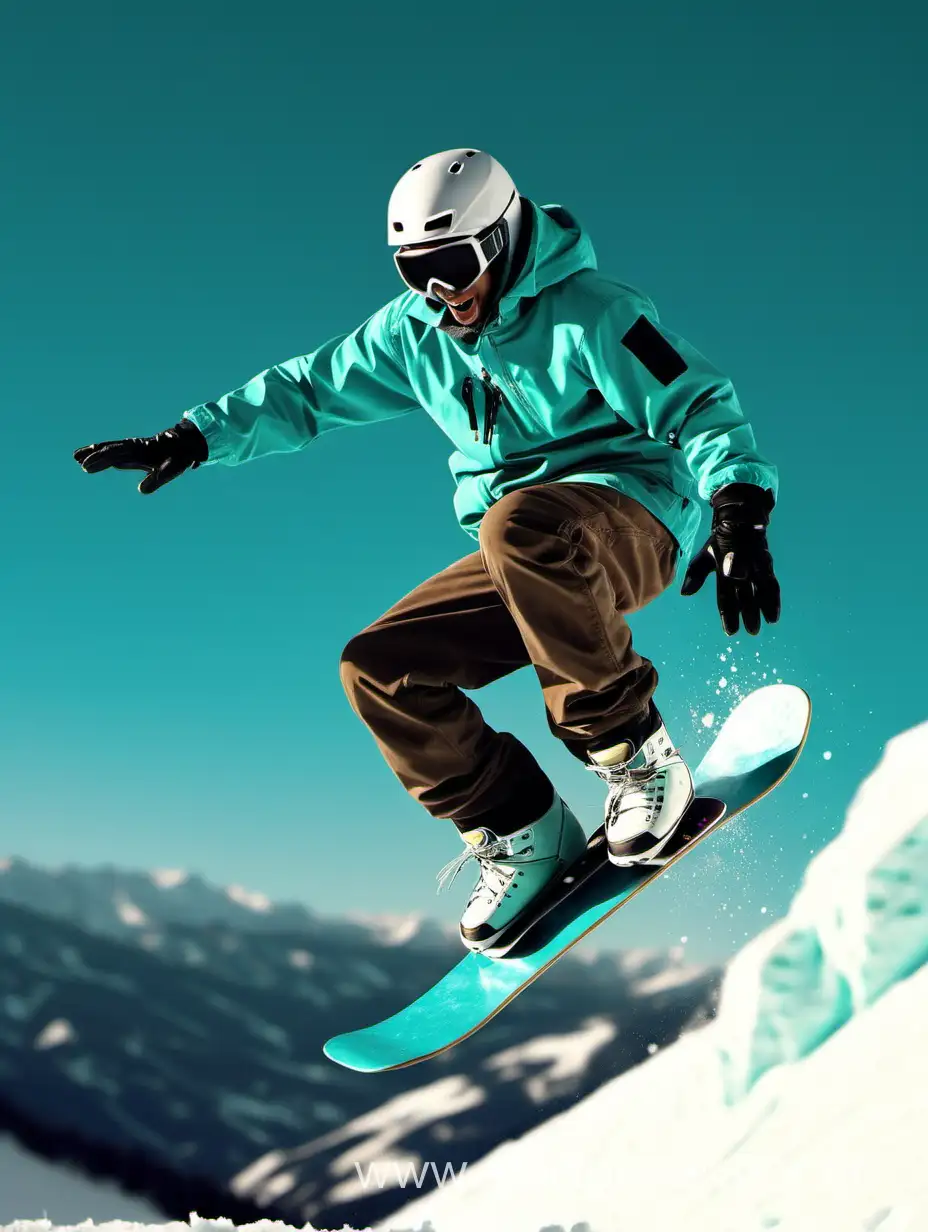 Thrilling-Turquoise-Snowboarder-Jumping-Action
