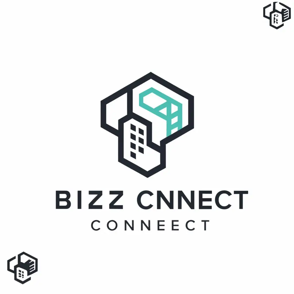 LOGO Design For BizPro Connect Minimalistic Cat Silhouette on Clear ...