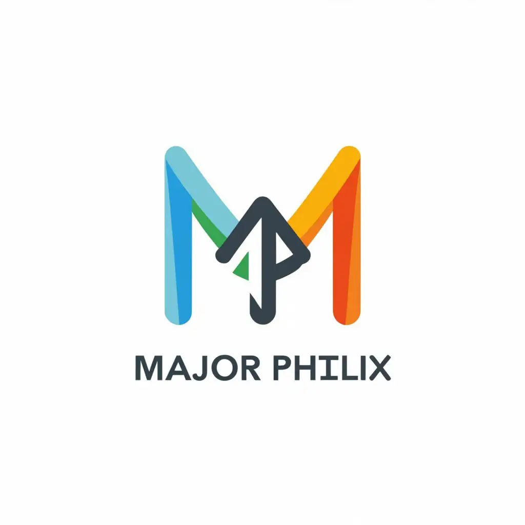 LOGO-Design-for-Major-Phylix-Bold-MP-Symbol-for-Business-Industry