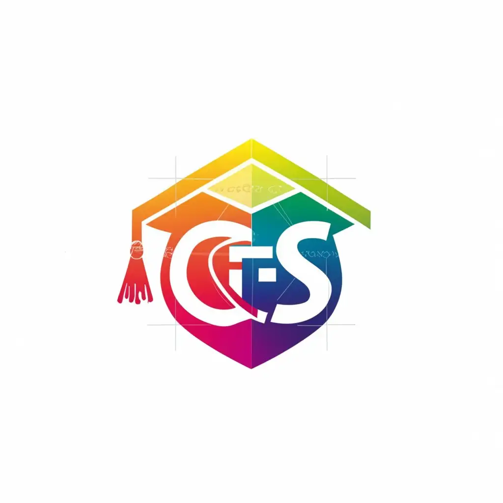 a logo design,with the text "CFS", main symbol:graduation,Moderate,be used in Education industry,clear background