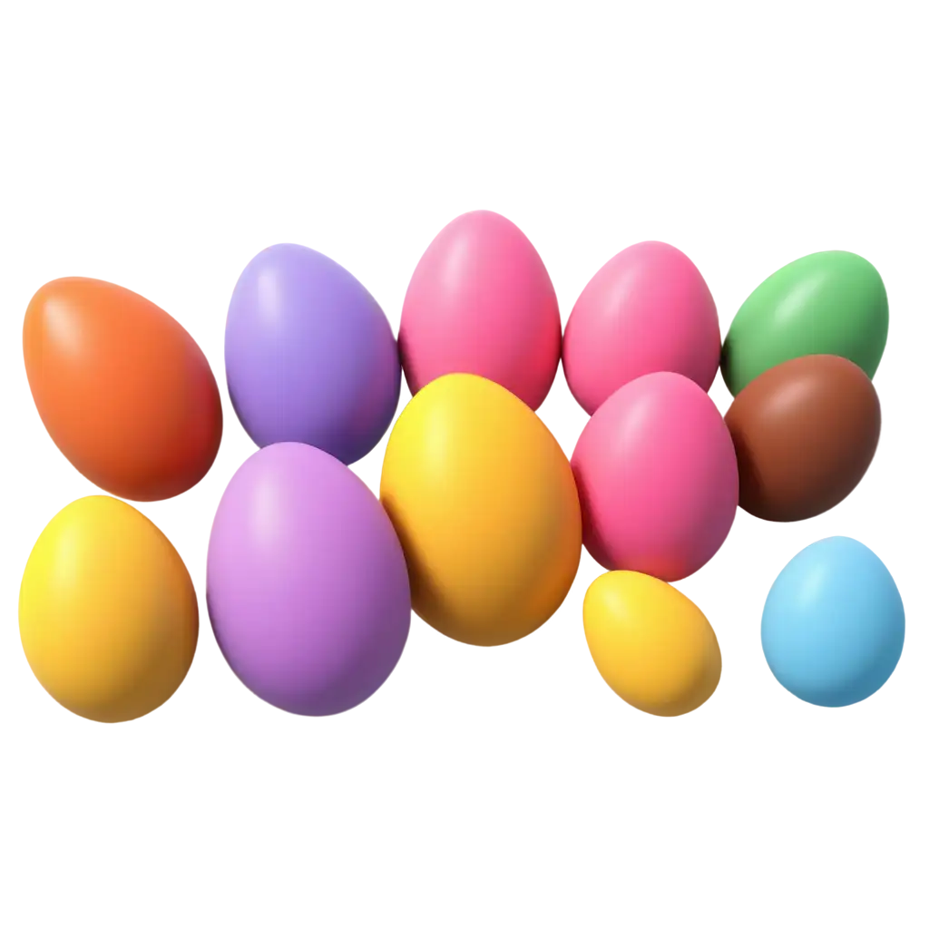 Adorable-Easter-Eggs-and-Cake-A-Vibrant-PNG-Image-for-Festive-Celebrations