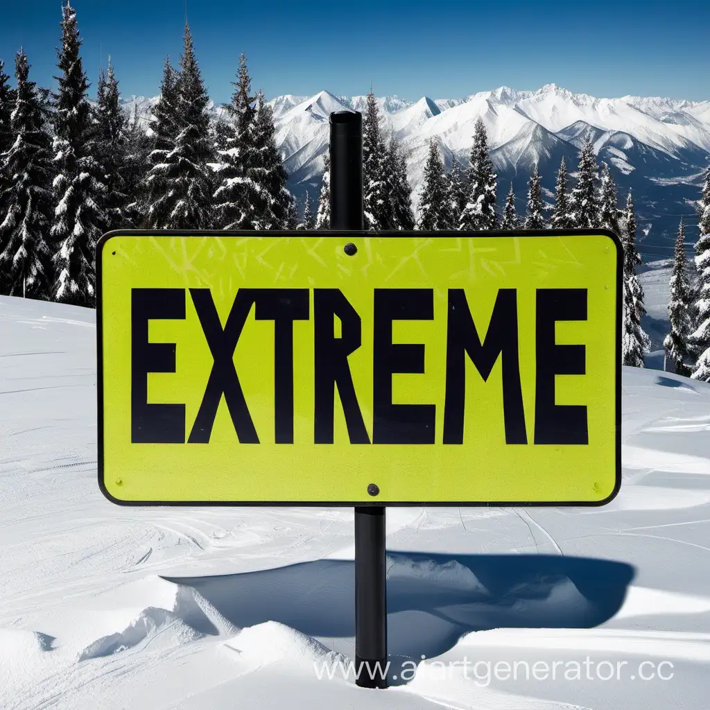 Thrilling-Adventures-Await-Extreme-Ski-Resort-Sign