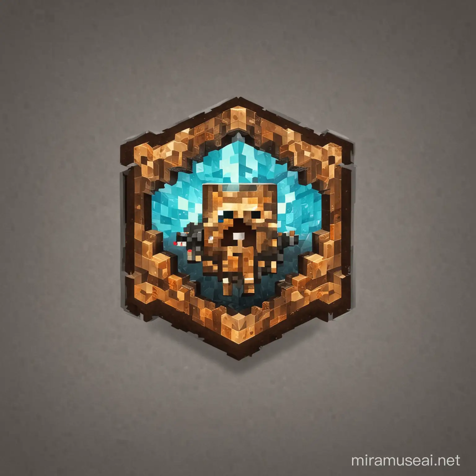 minecraft server icon. The server name is AsterelCraft. not astercraft