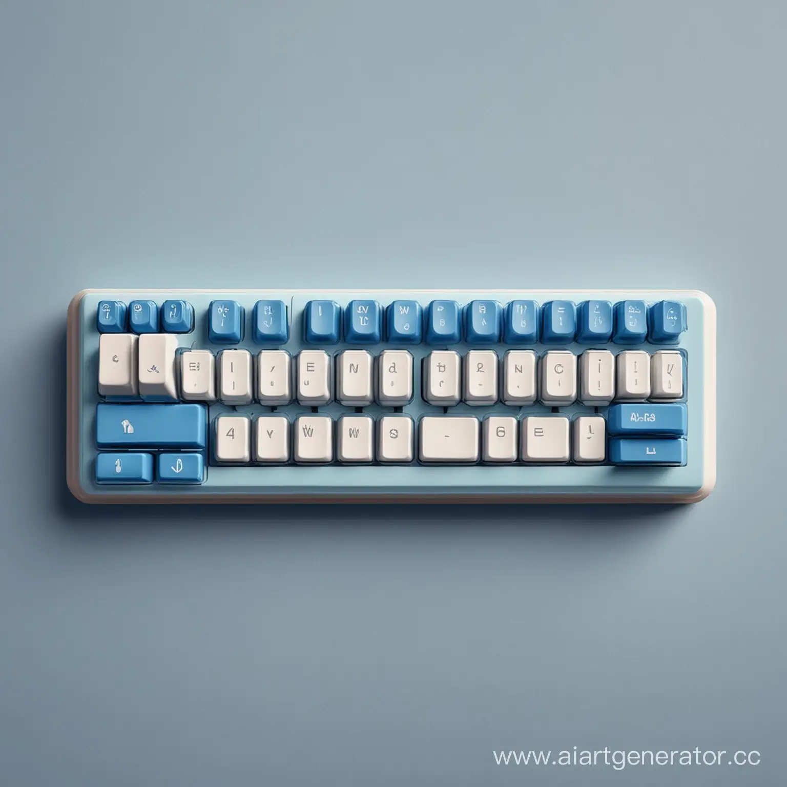 Playful-ToyStyle-Blue-Keyboard-for-Musical-Fun