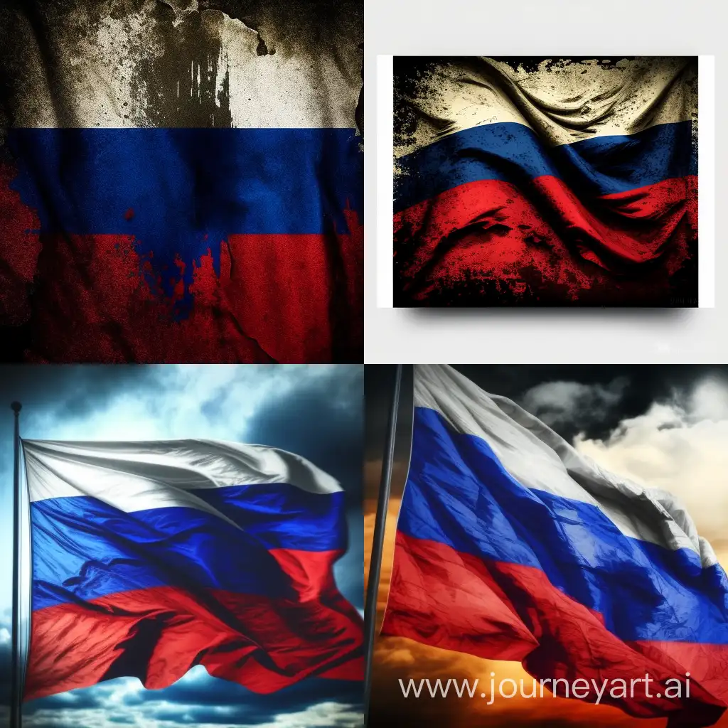 Vibrant-Russian-Flag-Waving-Proudly