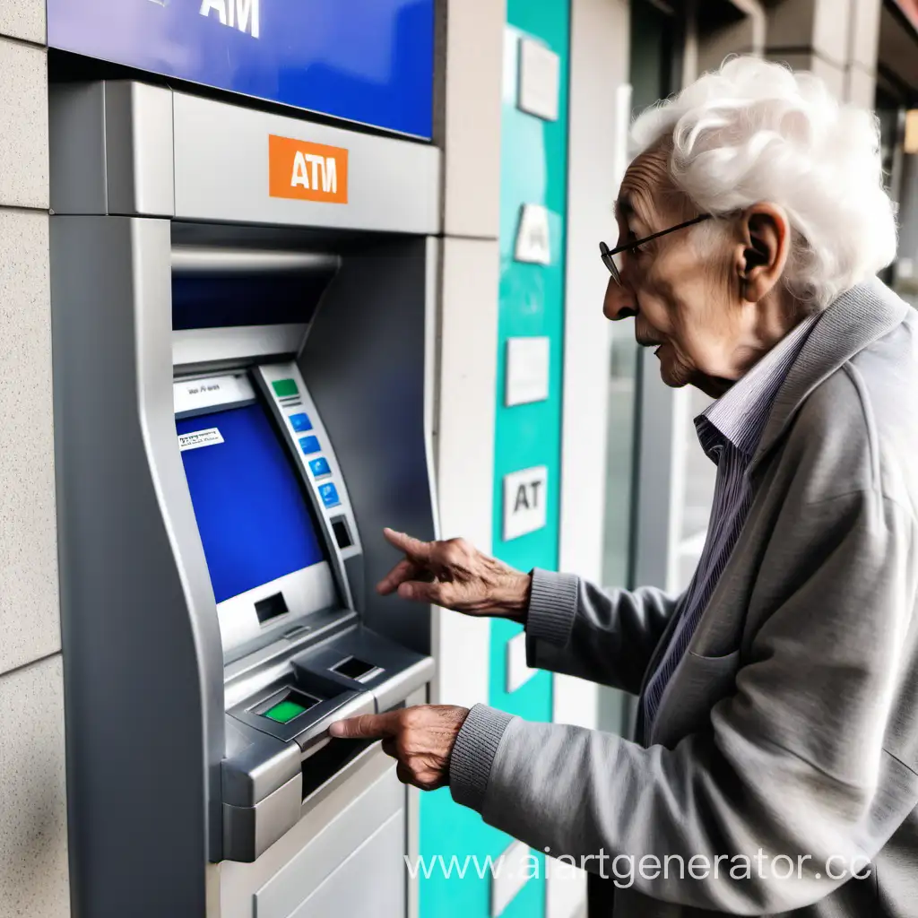 Elderly-Person-Confused-at-ATM-Machine