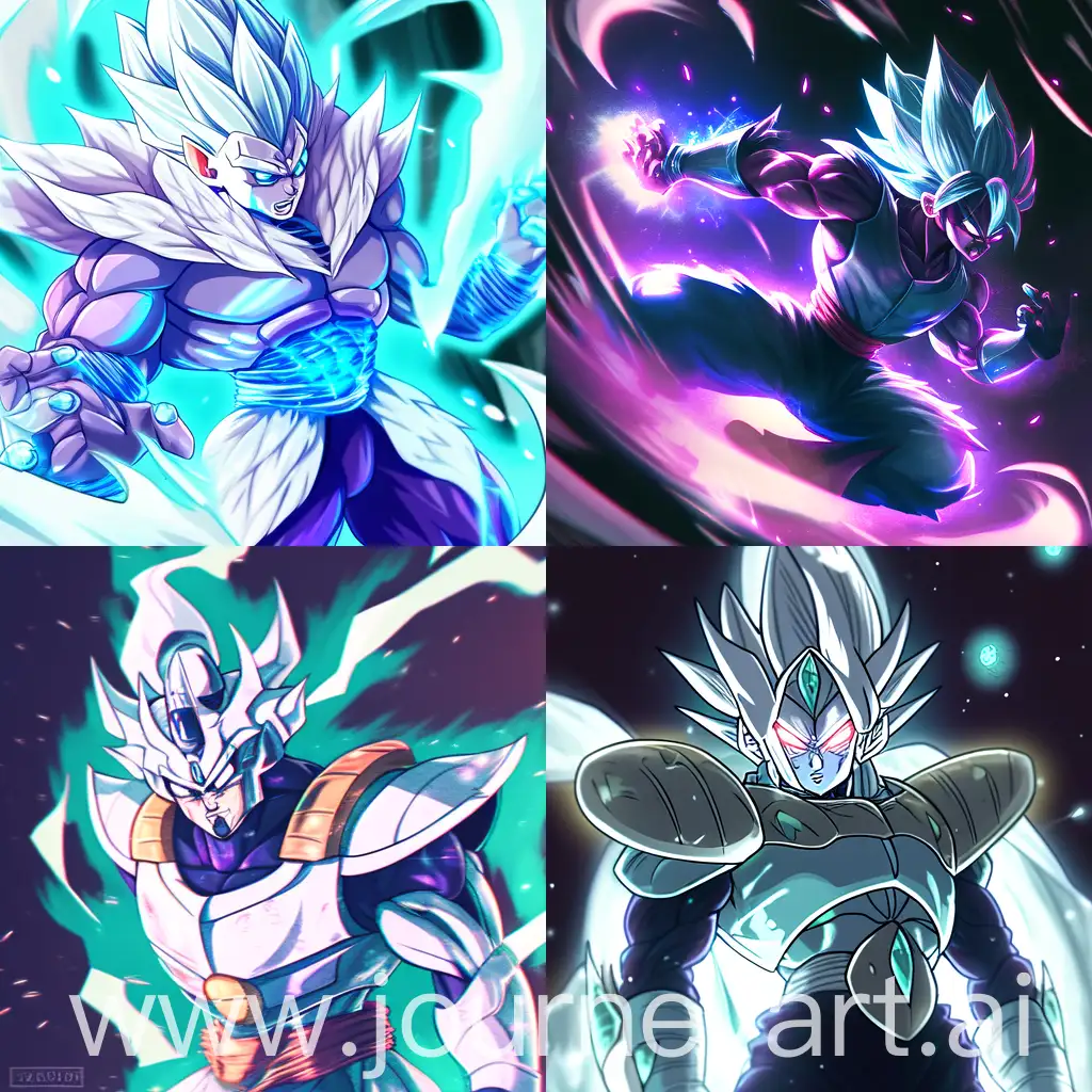 Powerful-Dragon-Ball-Z-Characters-Transforming