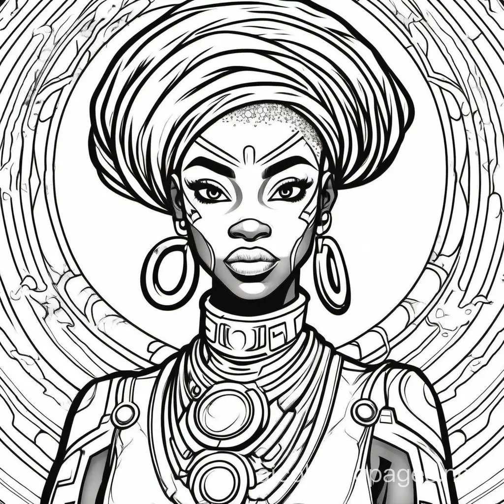 Empowering-Galaxy-Gals-Diverse-Black-Girl-Protects-the-Universe