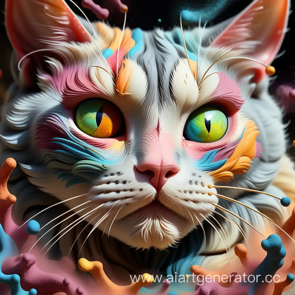 Majestic-Cat-Portrait-Surreal-Baroque-Style-Oil-Painting