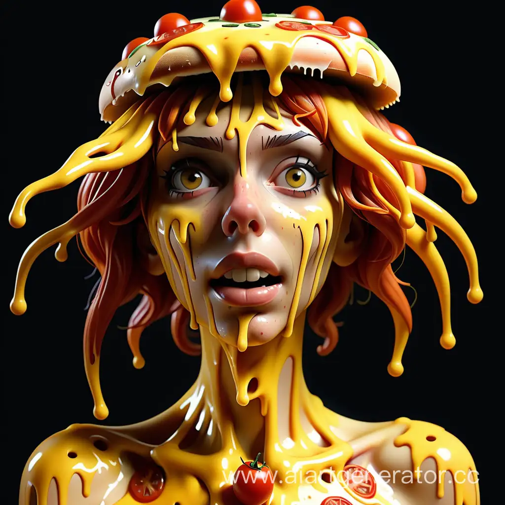 CheeseMade-Latex-Girl-Whimsical-Humanization-of-Pizza