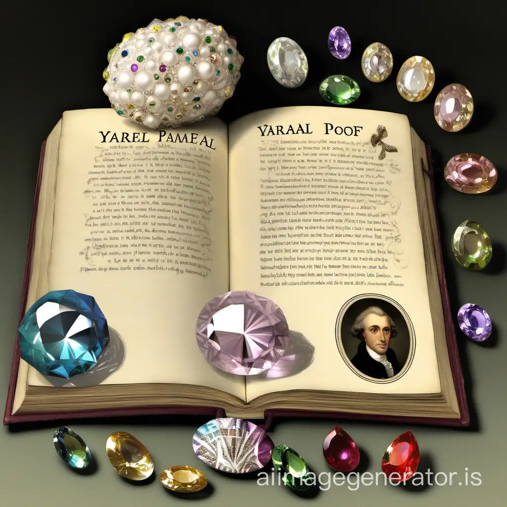 Yarael Poof with many gems and handy pocket book with John Keats poetry
