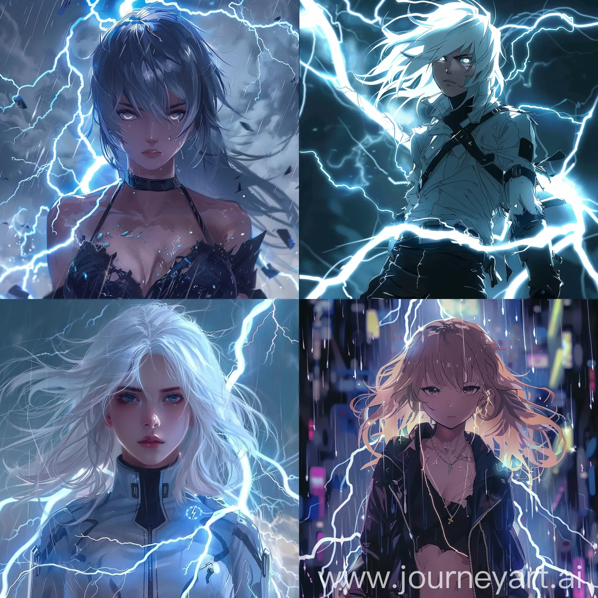 Anime-Character-Summoning-Lightning