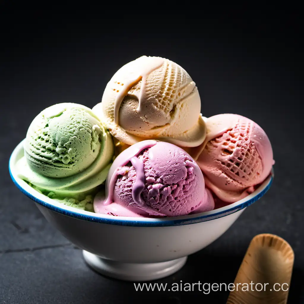 Delicious-Ice-Cream-Cones-in-Vibrant-Flavors-and-Toppings