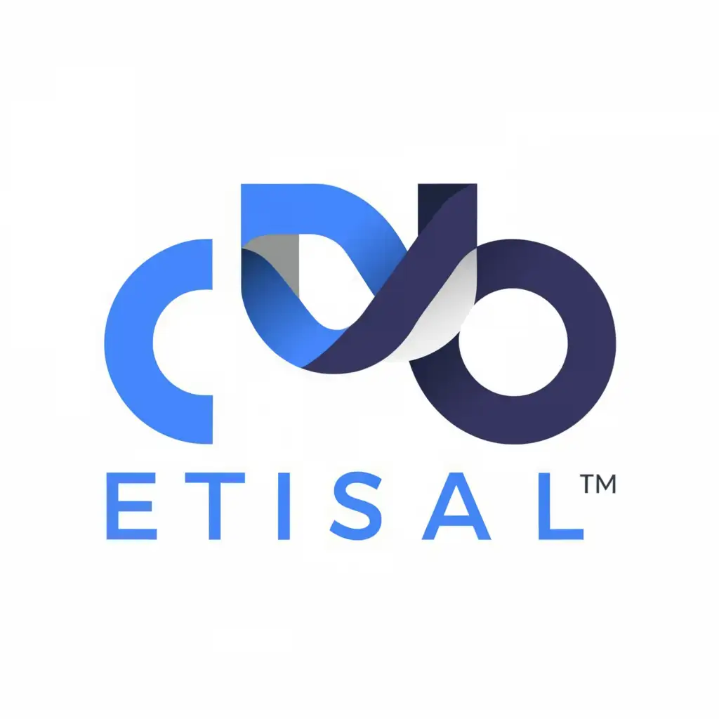 a logo design,with the text "Etisal", main symbol:odf,Moderate,be used in Technology industry,clear background