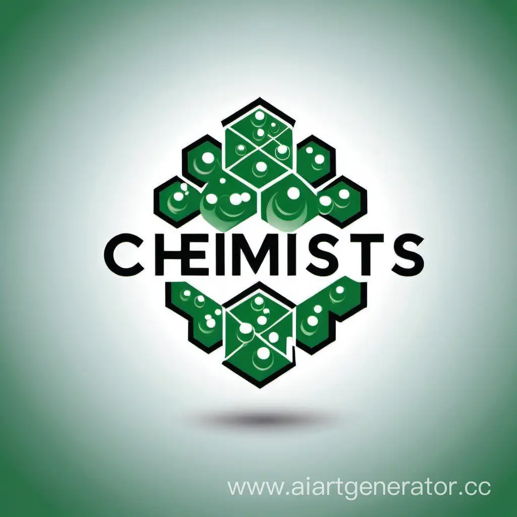 Creative-Chemistry-Team-Logo-Design-Dynamic-Elements-and-Bonding-Molecules