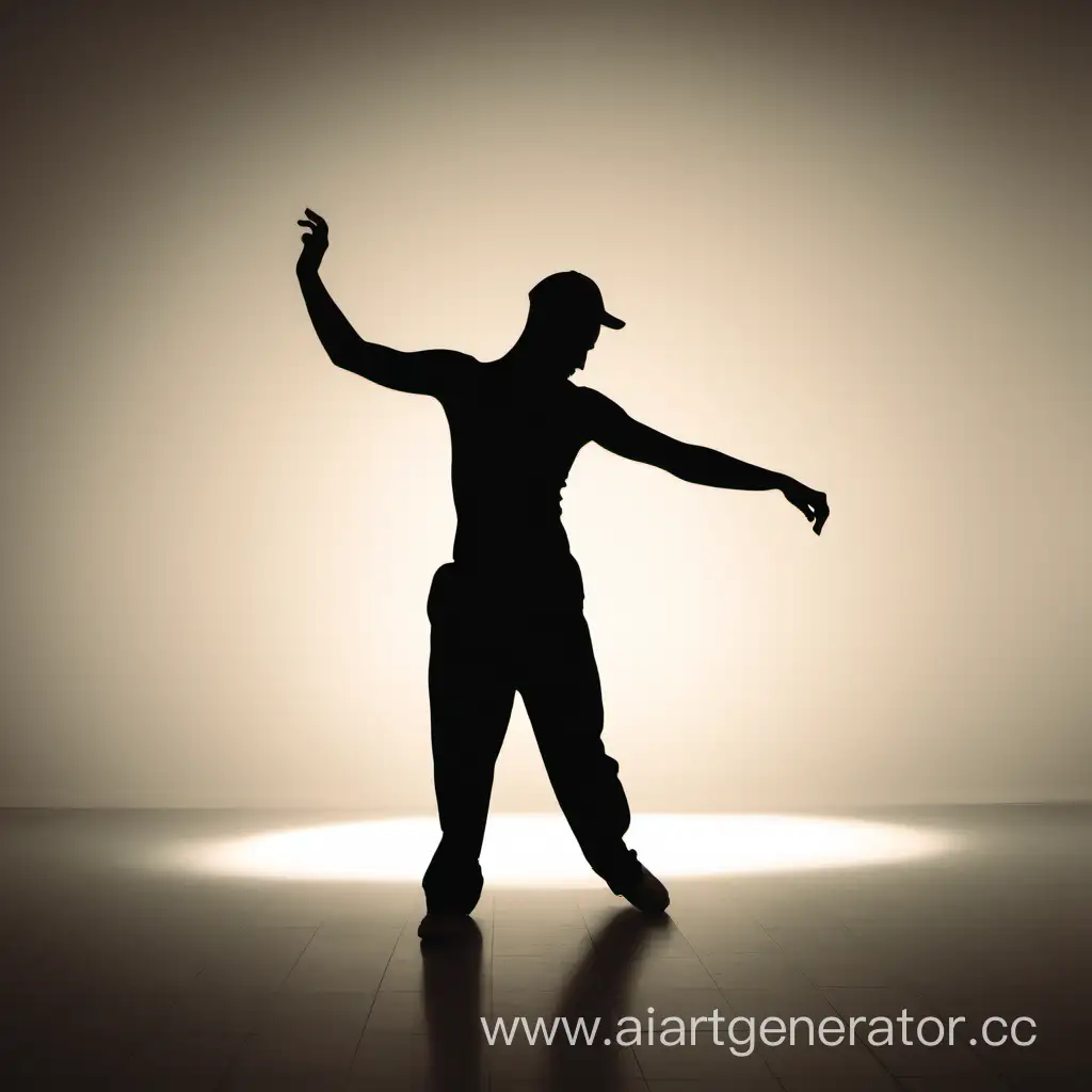 Graceful-Silhouette-of-a-Dancing-Person