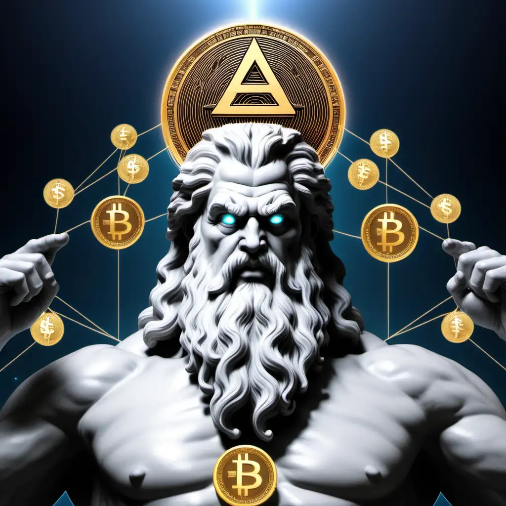 This meme idea plays on the idea of Zeus Network being a guiding force, leading users away from the complexities of traditional finance into the promising realm of cryptocurrency.