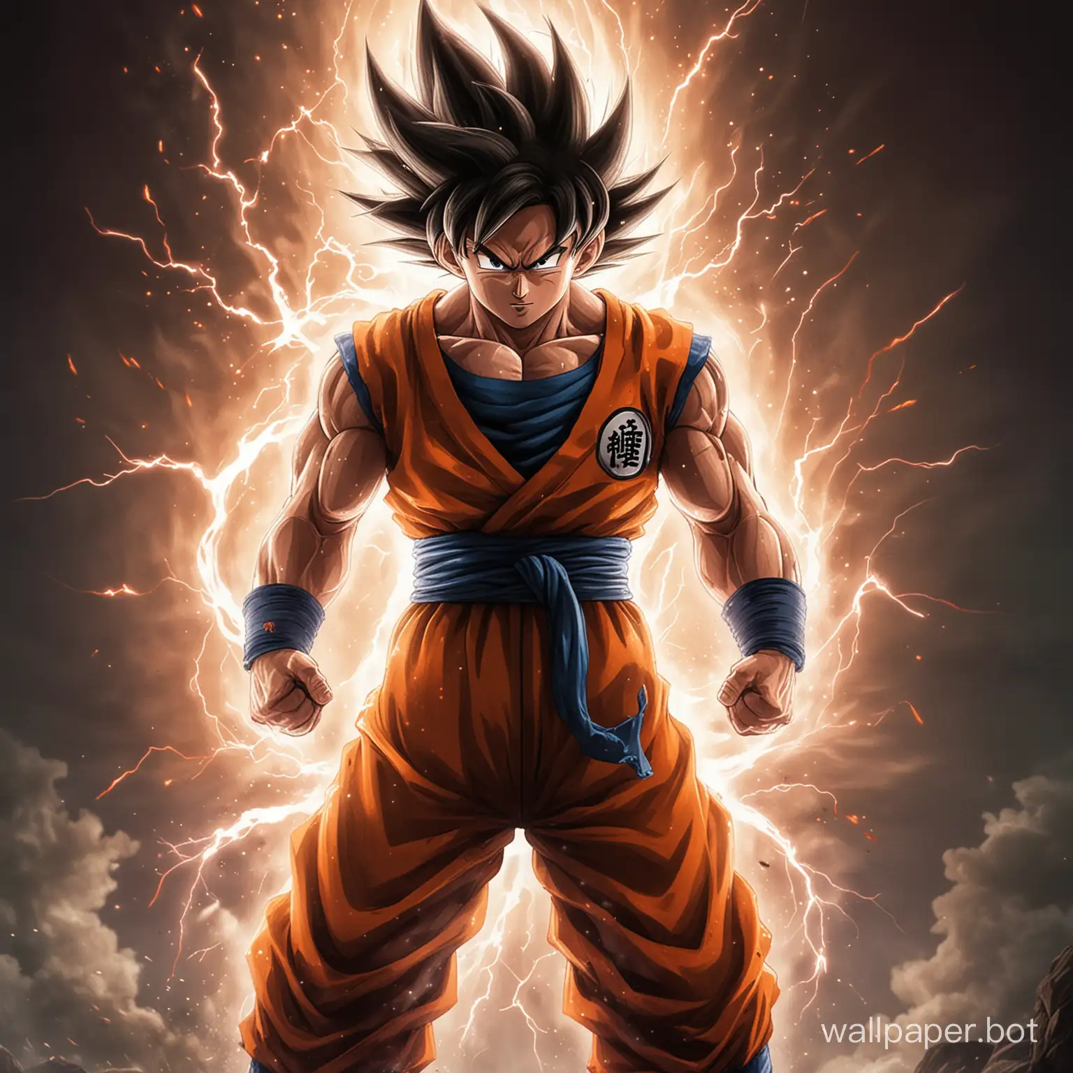 Goku-in-Full-Power-Transformation-Intense-Energy-Burst