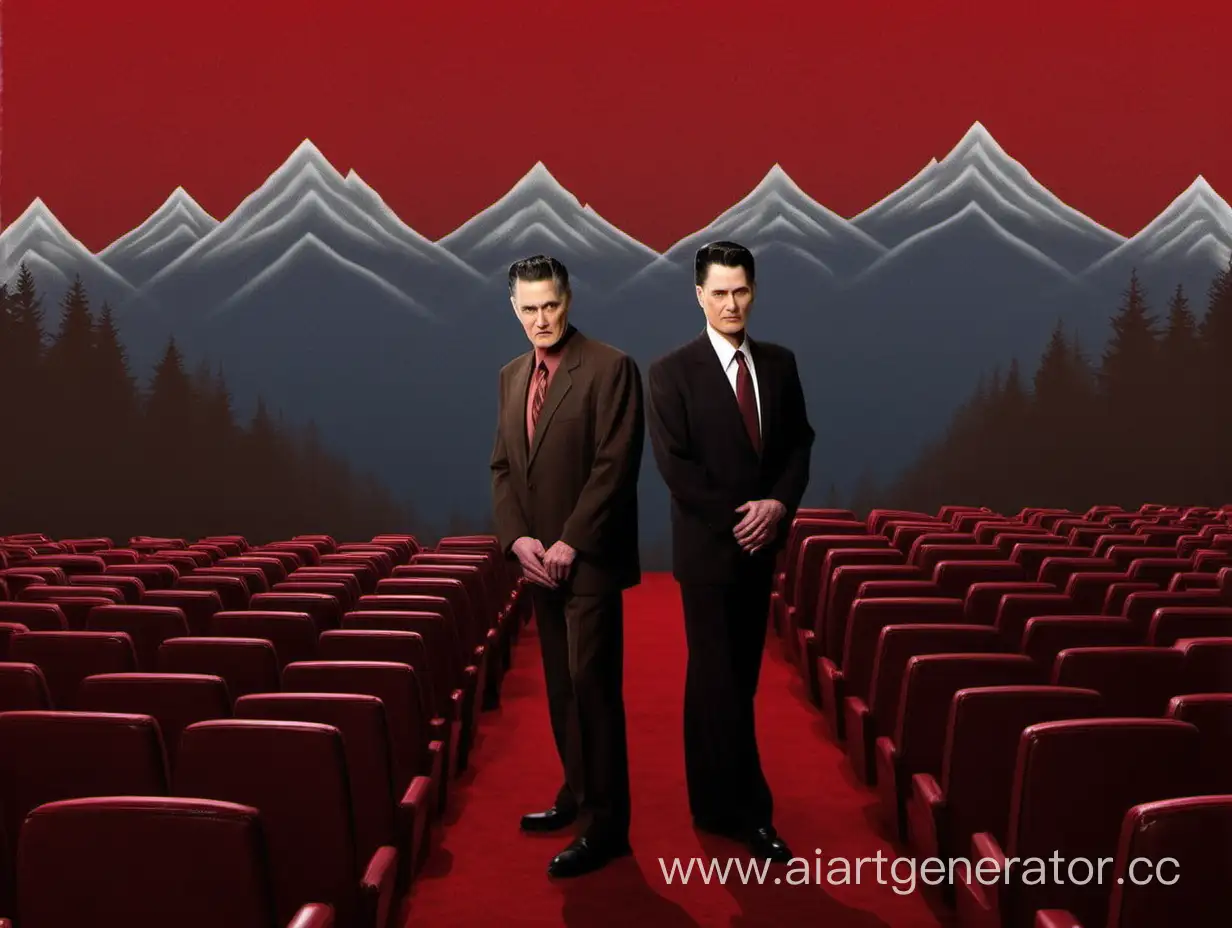 Enigmatic-Twin-Peaks-Series-Scene-with-Mysterious-Characters