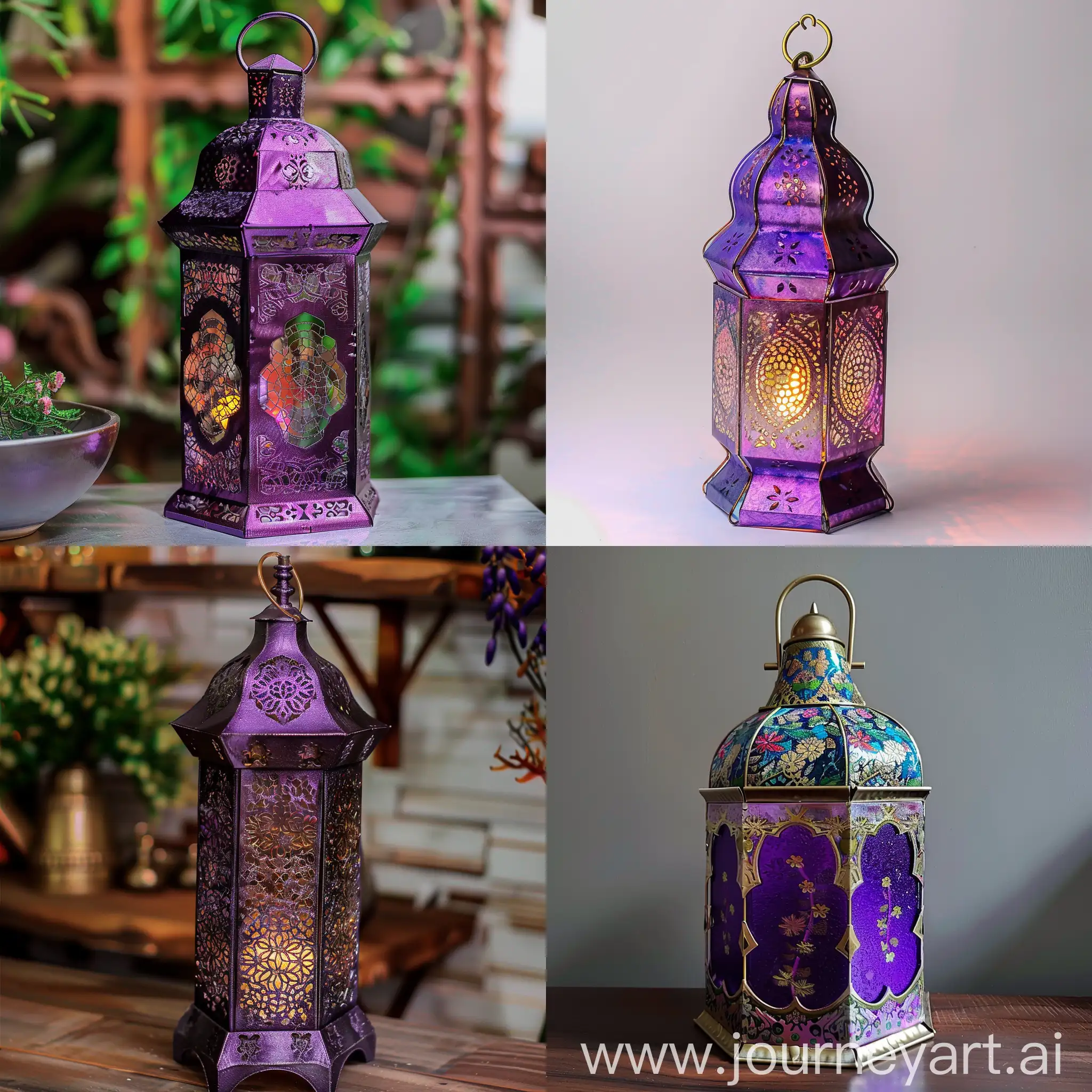 Purple-Ramadan-Lantern-Illuminating-Serene-Night