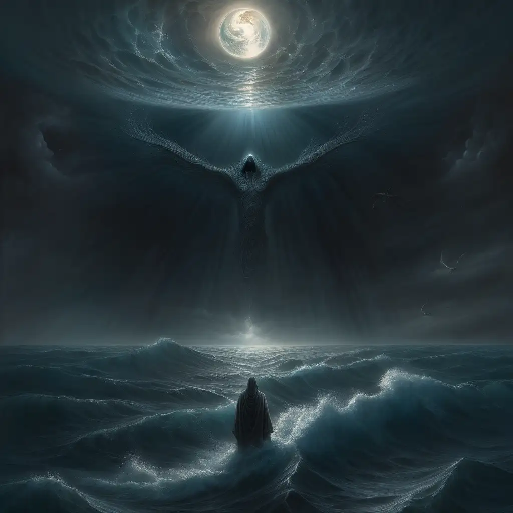 Divine Creation The Spirits Dance on Watery Depths