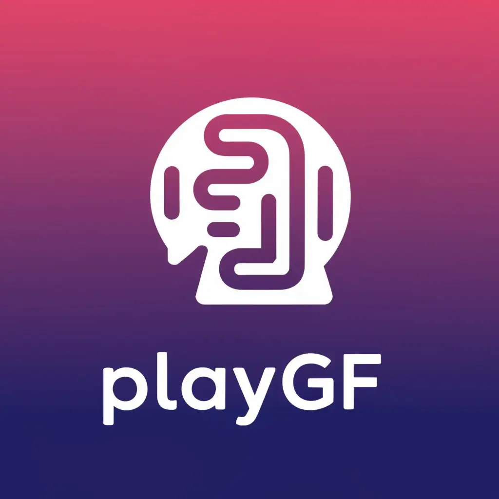 a logo design,with the text "playgf", main symbol:chatrooms,complex,be used in Medical Dental industry,clear background