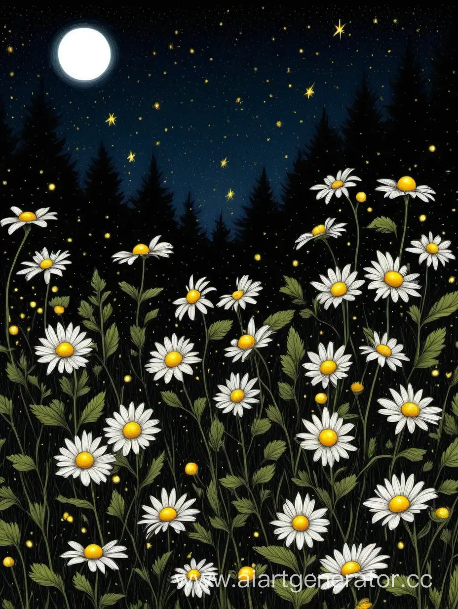 Starry-Night-with-Black-Currants-and-Daisies