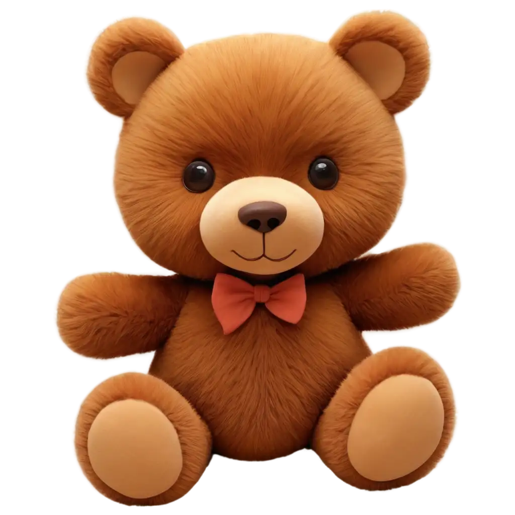 HighQuality 3D Teddy Bear PNG Create Adorable Designs with