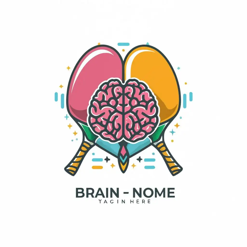 LOGO-Design-for-MindPing-Brain-and-Ping-Pong-Ball-Paddles-on-a-Complex-Clear-Background