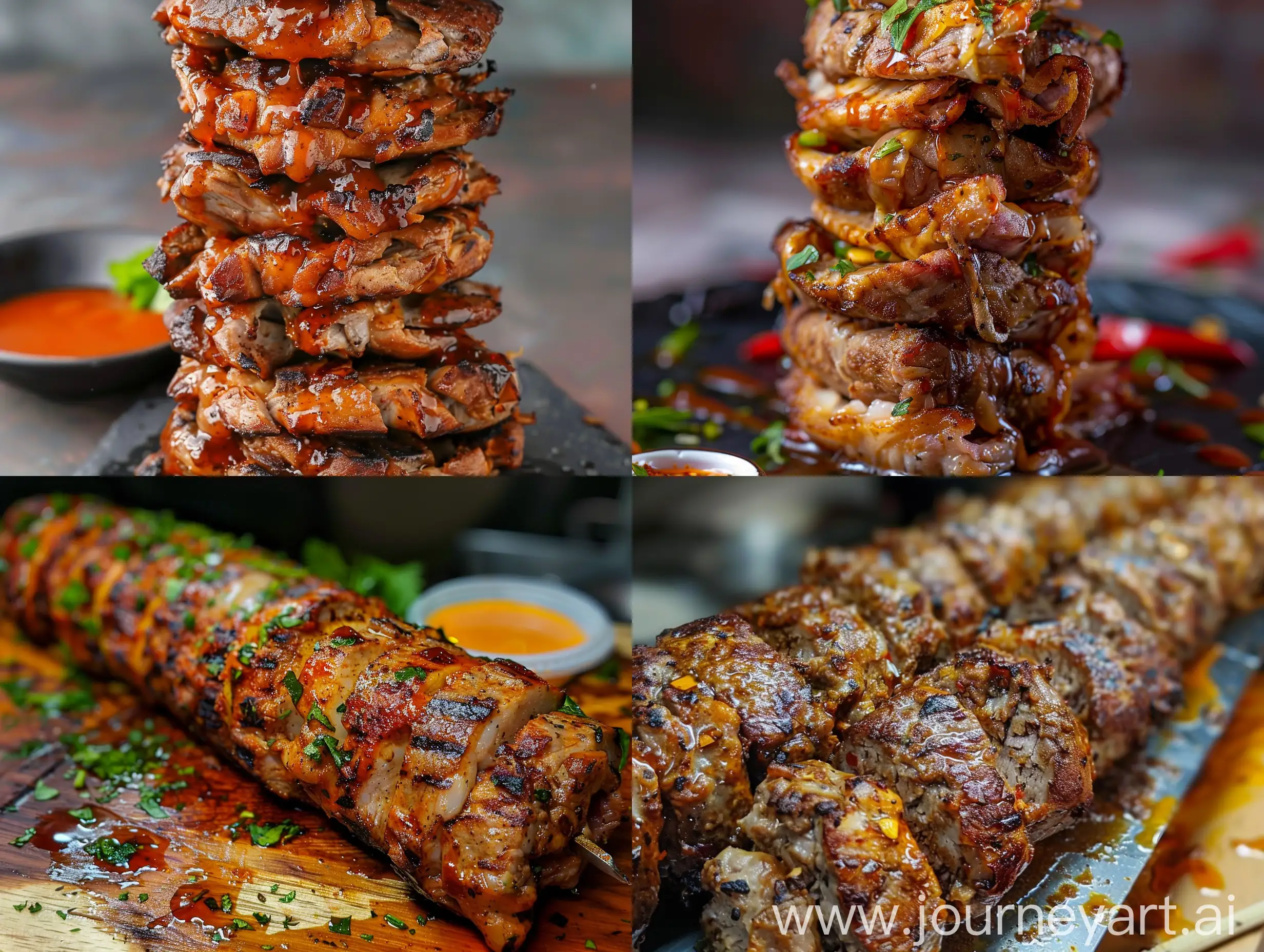 Irresistible-Vertical-Shawarma-Delight-with-Savory-Sauce