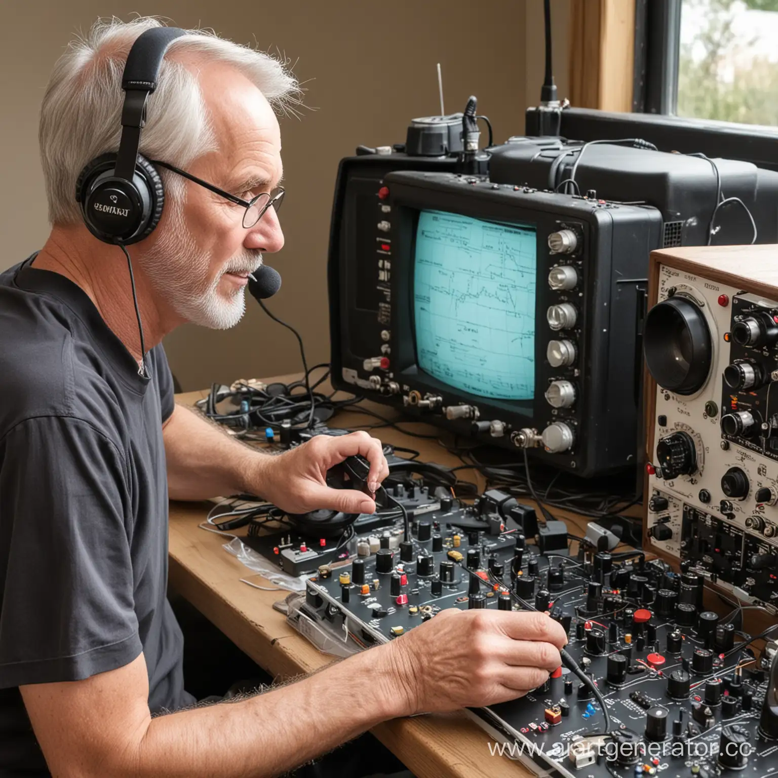 Amateur-Radio-Day-Celebration-Enthusiasts-Communicating-Worldwide