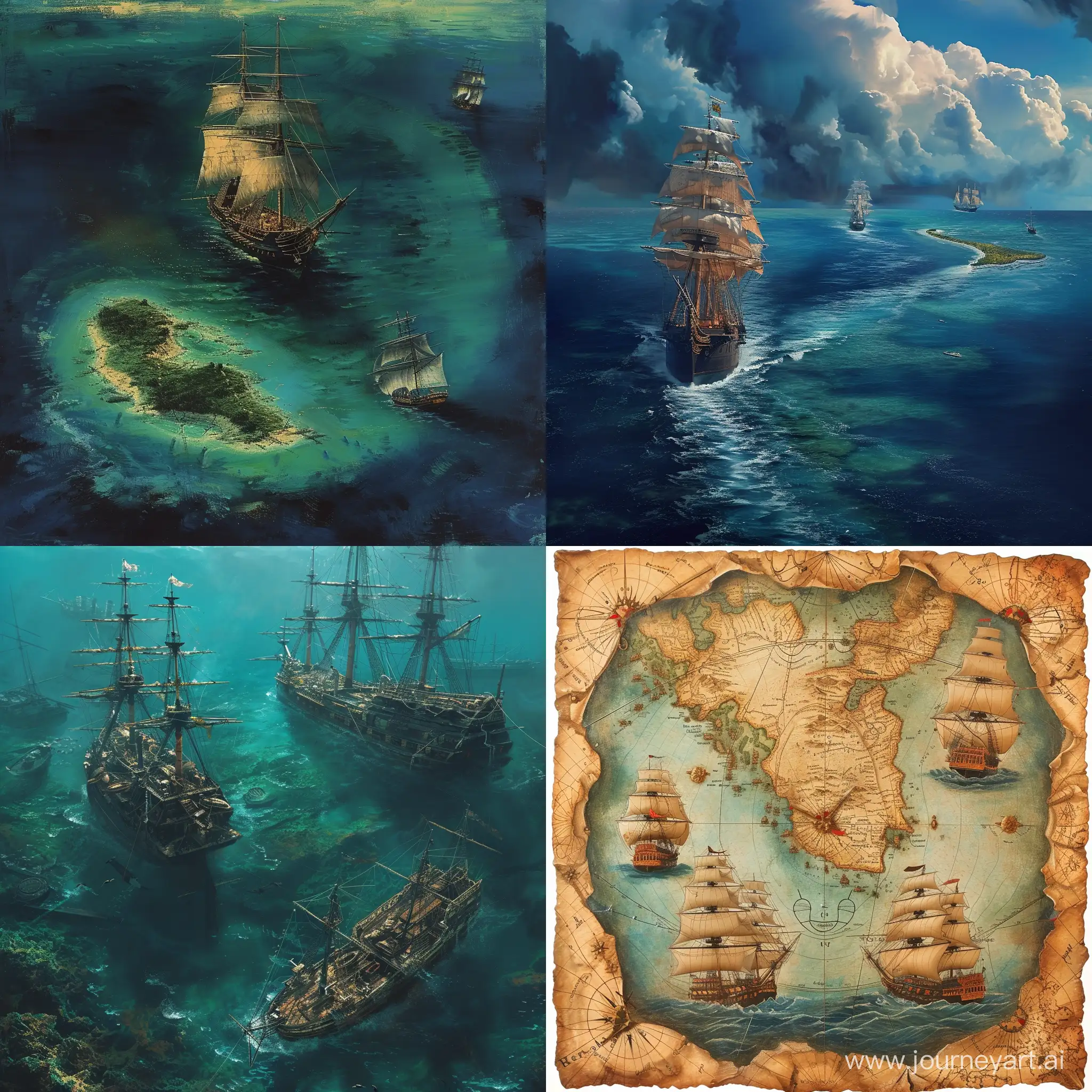 Mysterious-Bermuda-Triangle-Ships-and-Planes-Lost-in-Artistic-Rendition