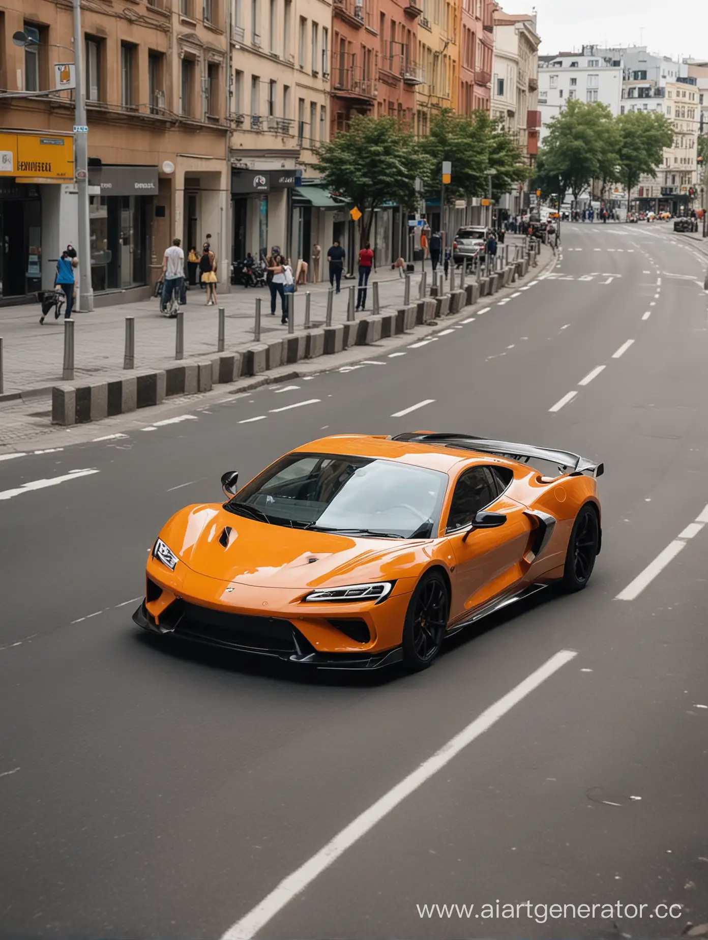 City-Sports-Car-Cruise-on-Open-Boulevard