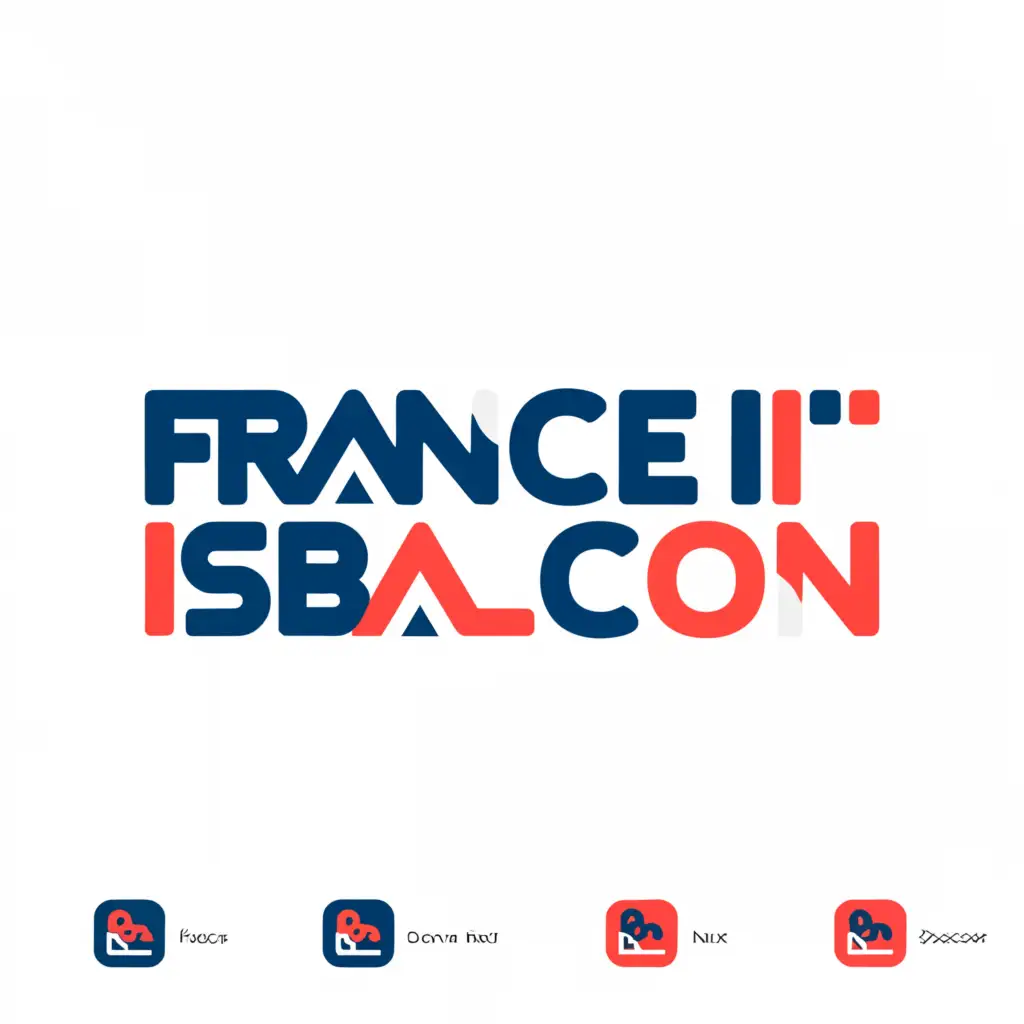 a logo design, with the text 'FranceIsBacon', with slugen text 'Discover Your Next Chapter',main symbol: FranceIsBacon, simple, to be used in education industry, clear background, rectangular' 