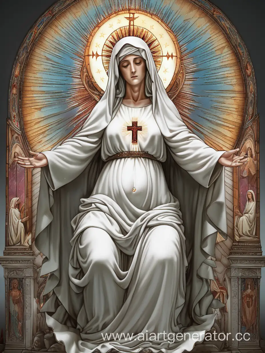 Holy-Mother-in-Serene-Prayer