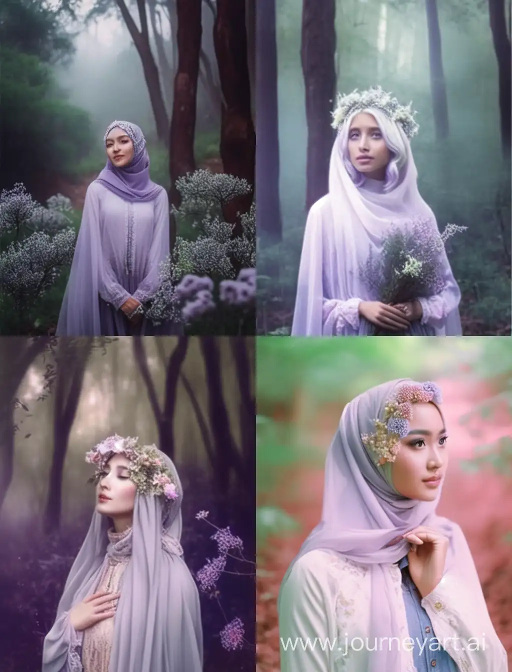Enchanting-Muslim-Portrait-in-Mystic-Aura-Forest