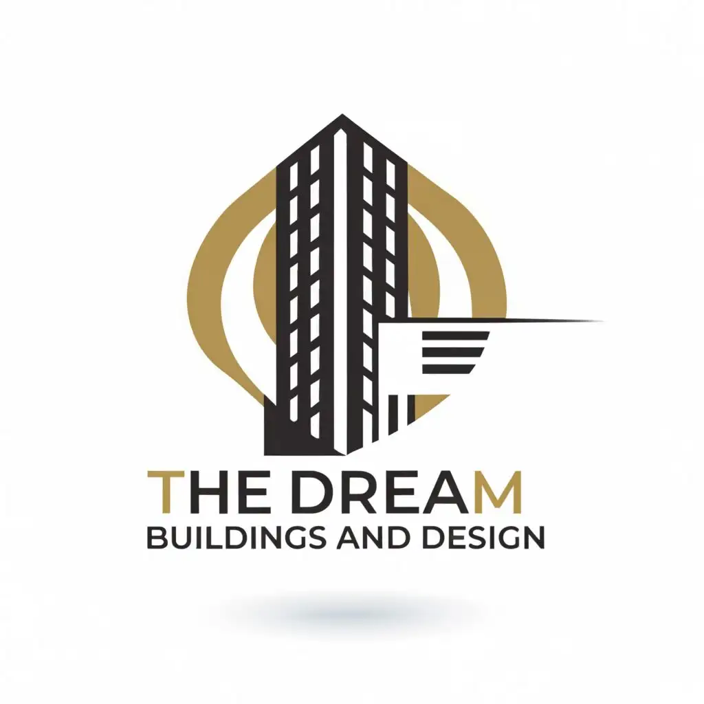 a logo design,with the text "The Dream  Buildings  And Design", main symbol:TD,Moderate,be used in Real Estate industry,clear background