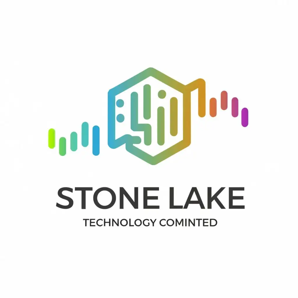logo, future, develop, with the text "Stone Lake Technology Company Limited", typography, be used in Internet industry