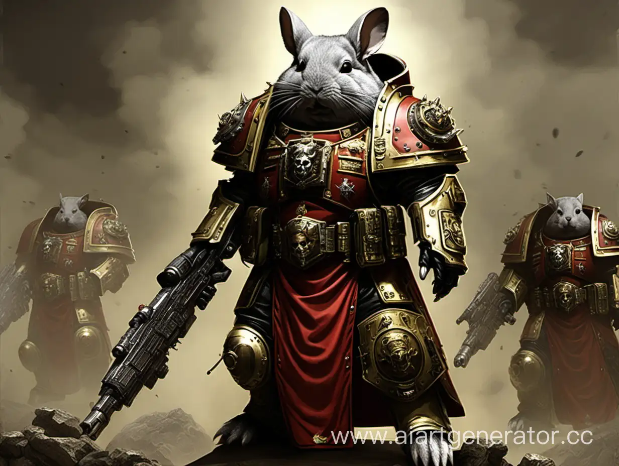 Lord General Chinchilla warhammer 40,000