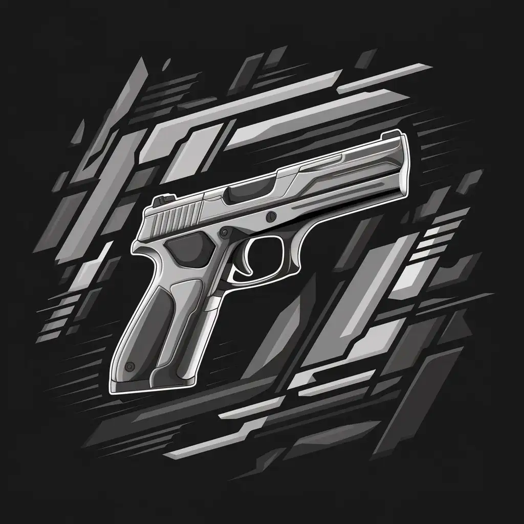 Bold Graphic Design for Gun Company Shirt