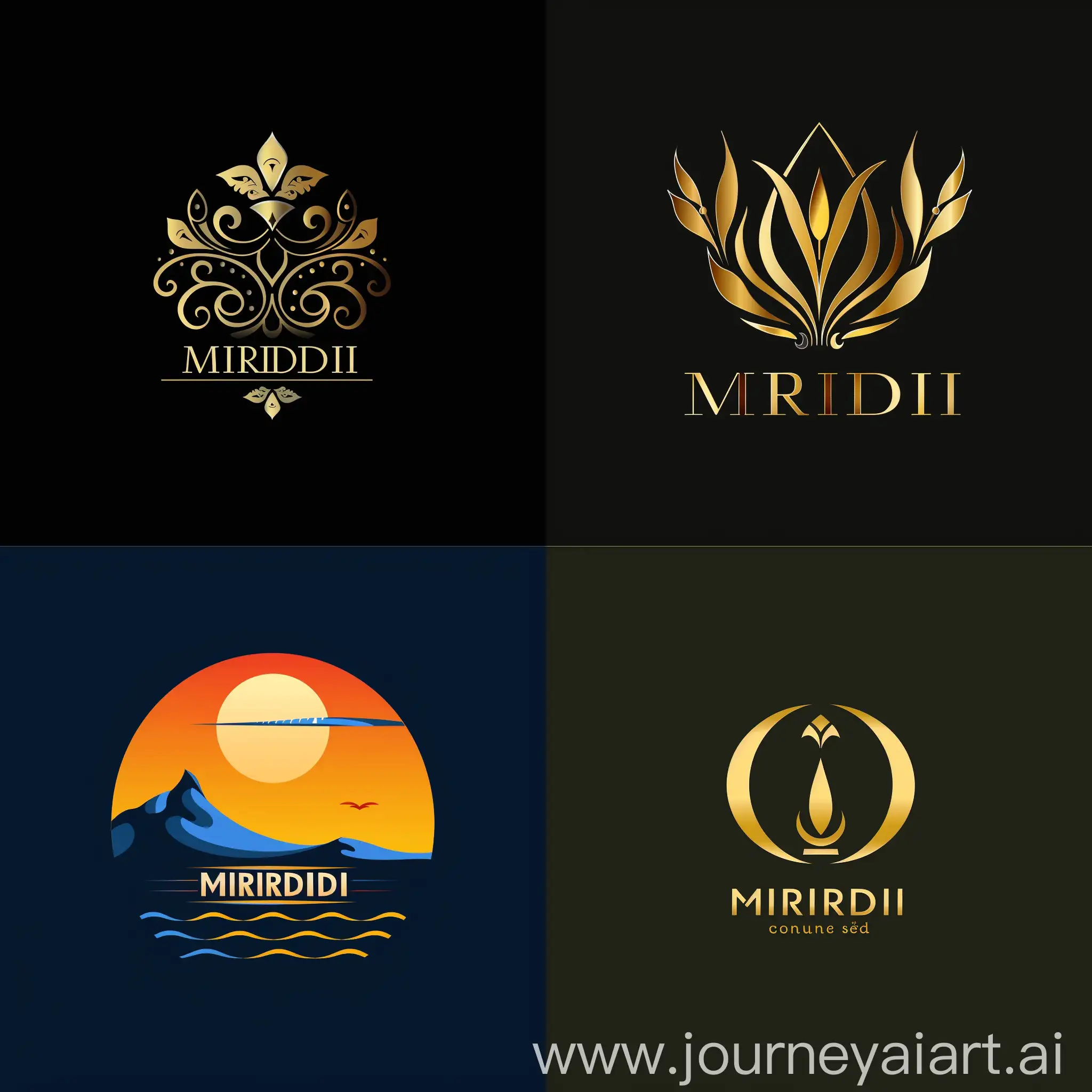 Vibrant-MIRIDIH-Logo-Design-on-Abstract-Background