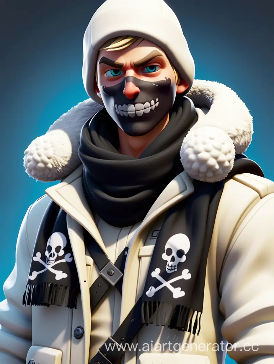 Mysterious-Fortnite-Character-in-Winter-Attire-with-Skull-Scarf-and-Ushanka-Hat